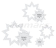 Isomars Quilting Patchwork Shape Scale Set of 3 - Isomars