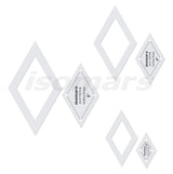Isomars Quilting Patchwork Shape Scale Set of 3 | Article 14 - Isomars
