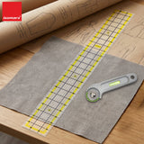 Isomars Quilting Ruler 3 x 24 Inch Clear Acrylic Patchwork Ruler - Isomars