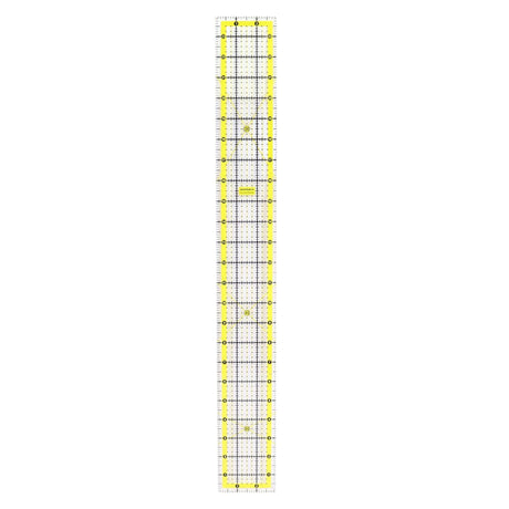Isomars Quilting Ruler 3 x 24 Inch Clear Acrylic Patchwork Ruler - Isomars
