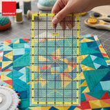 Isomars Quilting Ruler 6 x 12 Inch | Garment Patchwork Ruler - Isomars