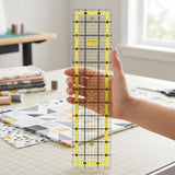 Isomars Quilting Ruler Set of 2 | 3" x 12" & 4.5" x 4.5" - Isomars