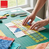 Isomars Quilting Ruler Set of 2 | 3" x 12" & 4.5" x 4.5" - Isomars