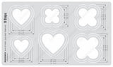 Isomars Quilting Template 9 Steps - Isomars