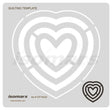 Isomars Quilting Template Acrylic Stencil - Isomars