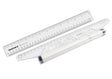 Isomars Rolling Ruler with 12 Inch Scale | Multifunction Drawing, Drafting, Geometry & Technical Design Ruler with Compass, Protractor, Circle & Angle Templates - Isomars