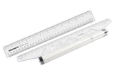 Isomars Rolling Ruler with 12 Inch Scale | Multifunction Drawing, Drafting, Geometry & Technical Design Ruler with Compass, Protractor, Circle & Angle Templates - Isomars