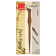 Isomars Rosewood Oblique Calligraphy Holder with 2 Flex Nibs for Copperplate, Spencerian and modern calligraphy - Isomars