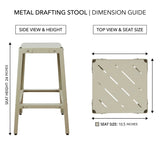 Height Adjustable Drafting Table 35 to 47 Inches