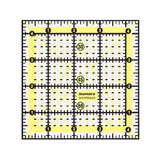 Isomars Square Patchwork Quilt Ruler 4.5 x 4.5 Inch | Acrylic - Isomars