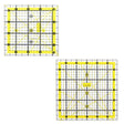 Isomars Square Quilting Ruler Set of 2 | 4.5 x 4.5 & 6 x 6 Inch - Isomars