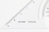 Isomars Student Drafting Kit – 6 - Piece Engineering Drawing Set with Compass, Scale, Set Squares, Protractor & Protective Carry Pouch – Ideal for Architecture & Engineering Students - DSS-E - Isomars