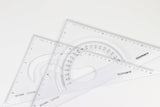 Isomars Student Drafting Kit – 6 - Piece Engineering Drawing Set with Compass, Scale, Set Squares, Protractor & Protective Carry Pouch – Ideal for Architecture & Engineering Students - DSS-E - Isomars