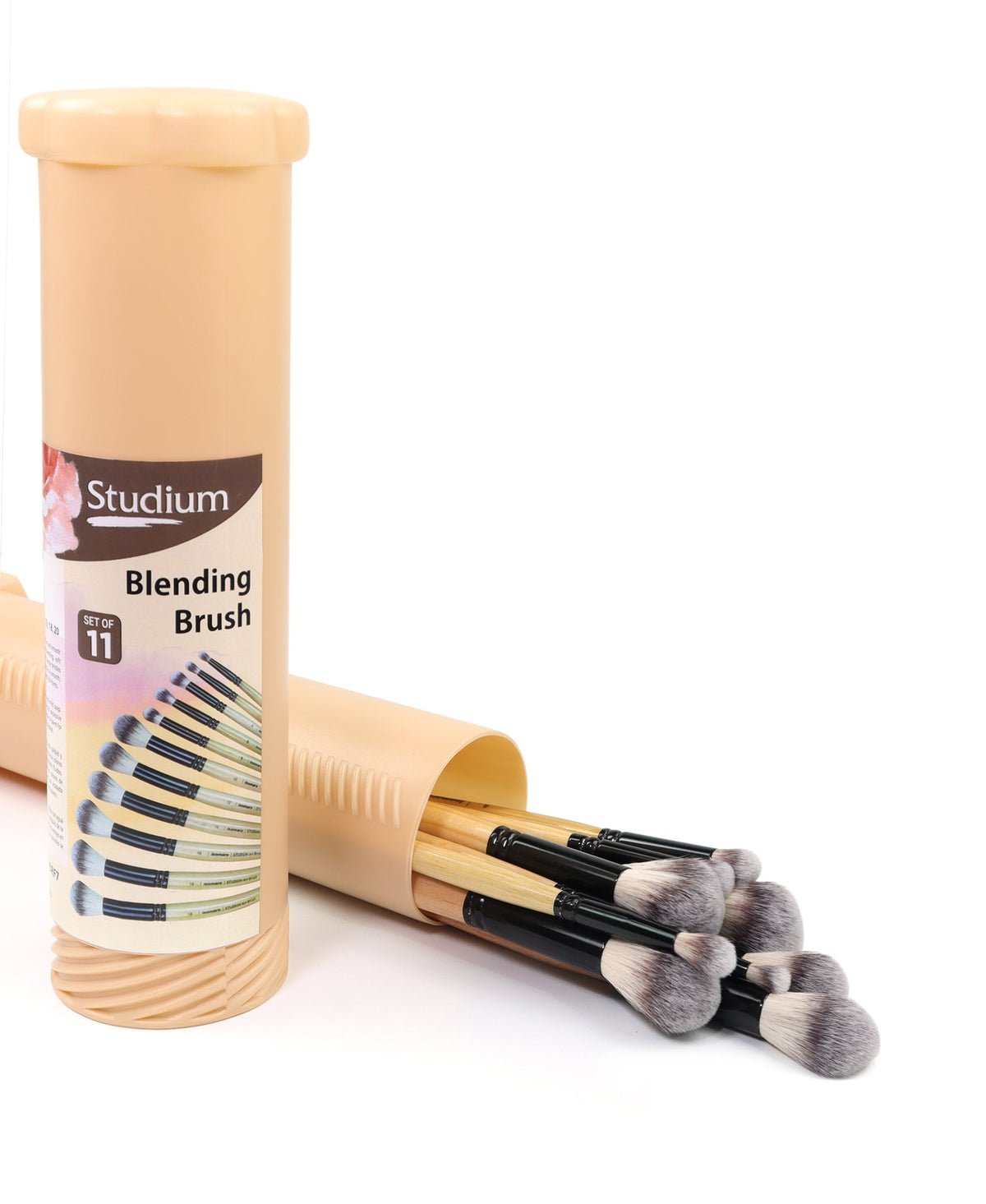 Isomars Studium Blending Brush Set of 11 with Brush Holder - Isomars