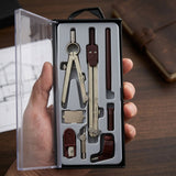Isomars Technical Compass Set | Set of 8 Items | For Engineers and Architects - Isomars