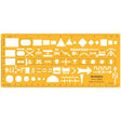 Isomars Technical Drawing Template, Military Symbols and Mapping Stencil - Isomars