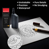 Isomars Technoart Fineliner Pen 0.4mm with Waterproof Black Ink - Isomars