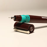Isomars Technoart Fineliner Pen 0.5mm with Waterproof Black Ink Set - Isomars