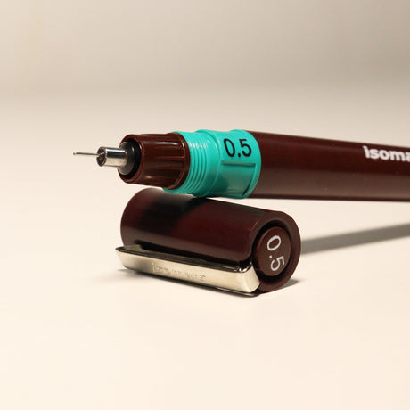 Isomars Technoart Fineliner Pen 0.5mm with Waterproof Black Ink Set - Isomars