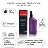 Isomars Technoart Technical Drawing Ink Combo (Set of 9) - Isomars