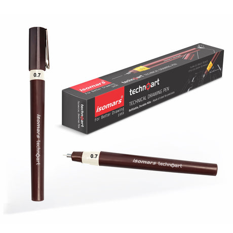 Isomars Technoart Technical Drawing Pens – Precision Fineliners for Drafting, Illustration & Line Art - Isomars