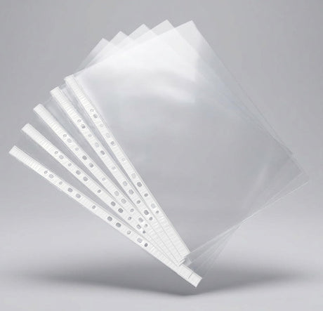 Isomars Transparent Document Sleeves Set of 12 - A2 Size - Isomars