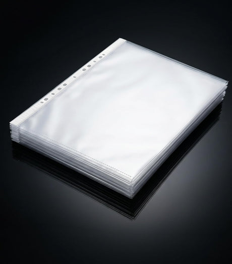 Isomars Transparent Document Sleeves Set of 12 - A2 Size - Isomars