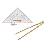 Isomars Universal Nautical Protractor with Marine/Nautical Divider - Isomars