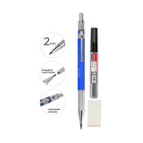 Isomars Universal Nautical Protractor with Marine/Nautical Divider and Pencil, Extra leads and Eraser - Isomars