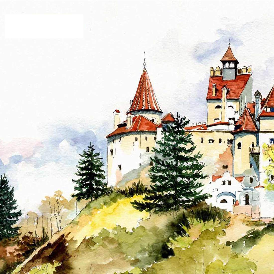 Isomars Water Brush Pen Set of 6 - Isomars