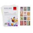 Isomars Watercolour Postcards 10x15cm, 300 GSM, Pack of 12 - Isomars