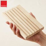 Isomars Wooden Quilting Stand with 6 Slots for Quilting Rulers - Isomars
