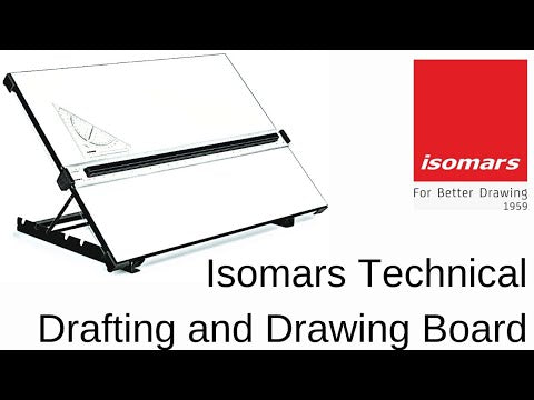 Isomars Drawing Board - Table Model with Parallel Motion - A1 Size - 25''x35''