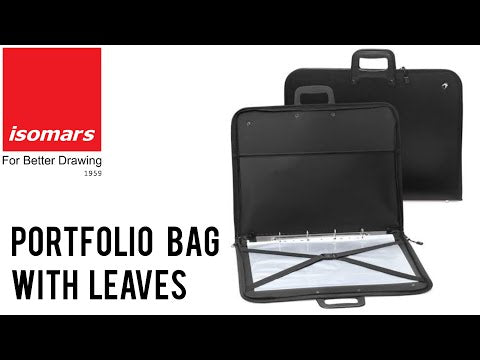 Portfolio Bag With Leaves A2 – Isomars1