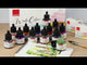 Isomars Watercolour Drawing Ink Set of 12 (35ml Each) with Mop Brush Set of 4 | Vibrant Liquid Watercolor Inks for Calligraphy, Illustration, Airbrush, Painting & Mixed Media Art