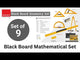 Isomars Teacher's Blackboard/Whiteboard Compass | Divider With Marker/Chalk Holder