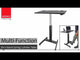 Isomars Height Adjustable Laptop Table | Sit & Stand Desk for Home & Office