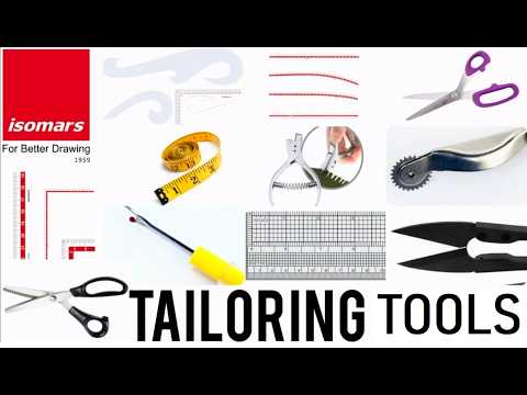 Isomars Fashion Designing Kit Set of 10 Tailoring Pattern Making Tools