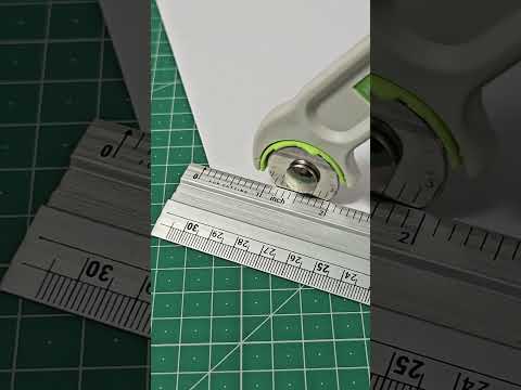 Isomars Aluminium Cutting Rulers Combo Set 12"/30 cm and 24"/60 cm