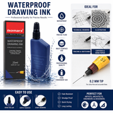 rapidograph blue ink for architects