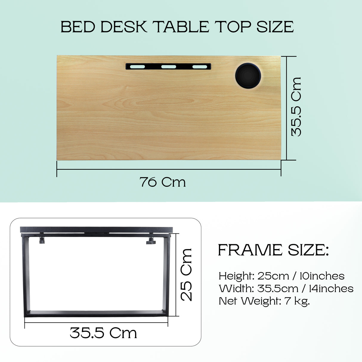 Multipurpose Bed/Floor Desk