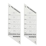 Spencerian Ruler (Set of 2) - Isomars