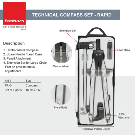 Technical Compass Set - Isomars