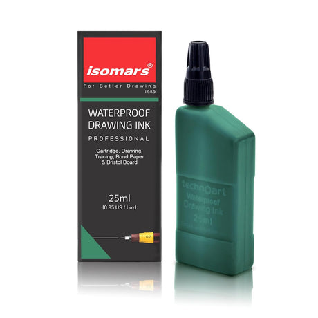 technical drawing pen ink 25ml green