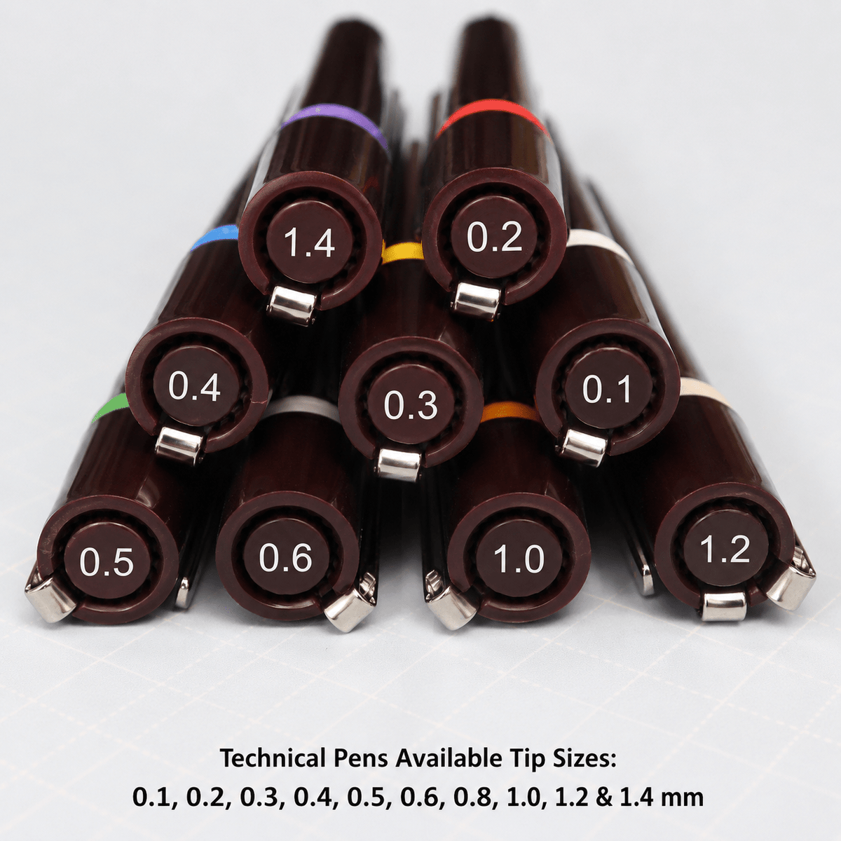 Technoart Technical Drawing Pen and Ink Combo set - Isomars
