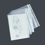 Transparent Document Sleeves Set of 25 - A3 Size - Isomars