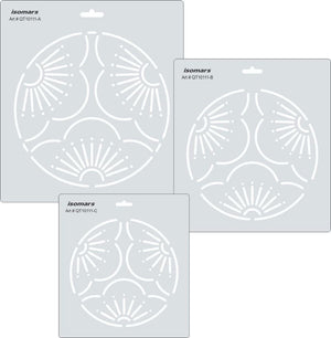 Isomars Quilting Template - Set of 3