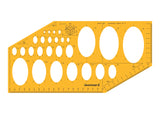 Isometric Ellipse Drawing Template