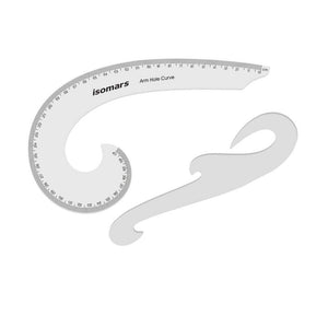 Isomars Armhole Curve Marking & Single Curve Combo Set