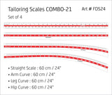 Tailoring Ruler (Set of 5)